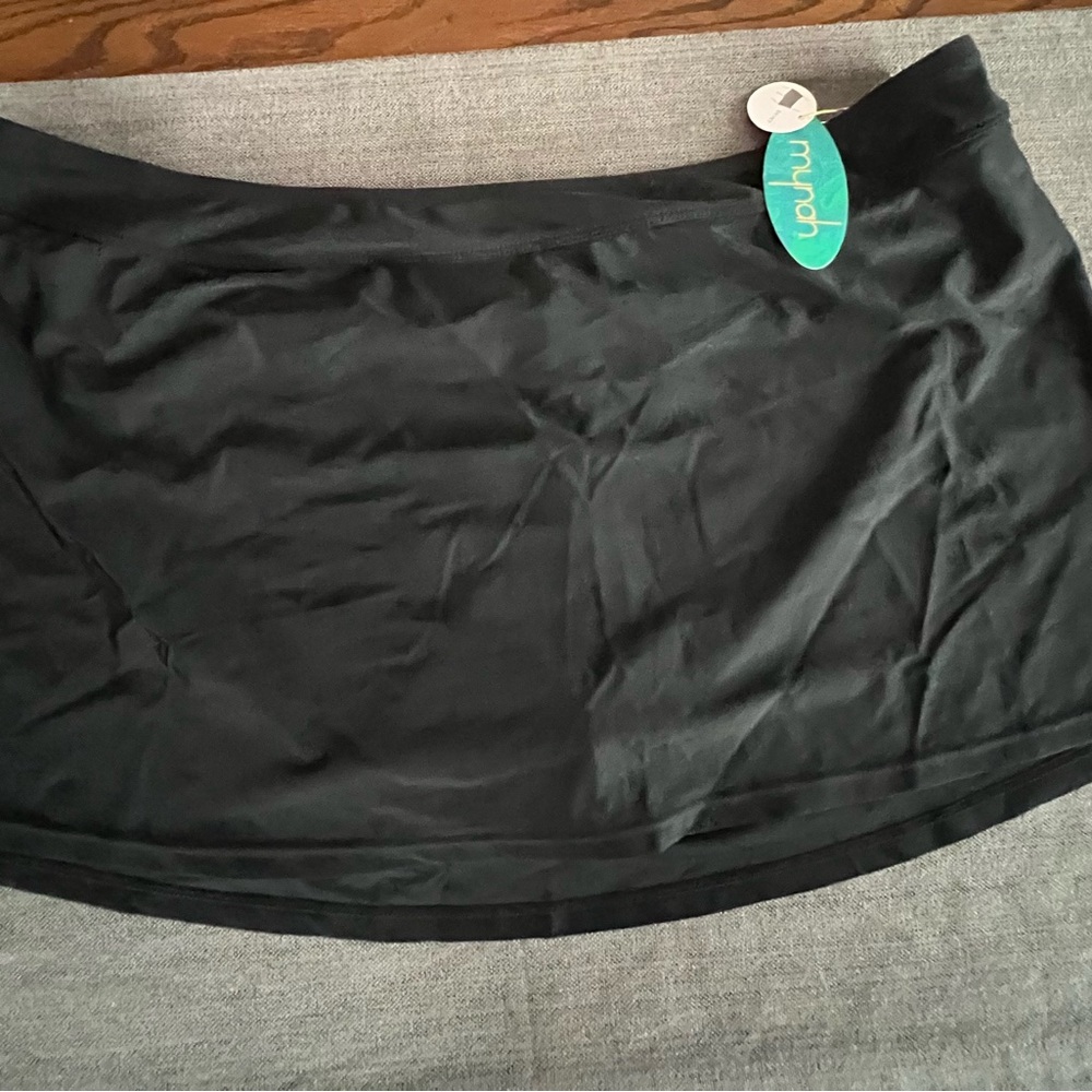 Bathing suit bottoms / Skirt size 18 color black